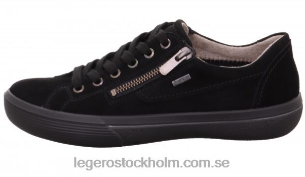 kvinnor fräscha sneakers svarta Legero HLX6X246